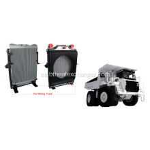 Intercambiadores de calor refrigerados por aire para camiones de minería